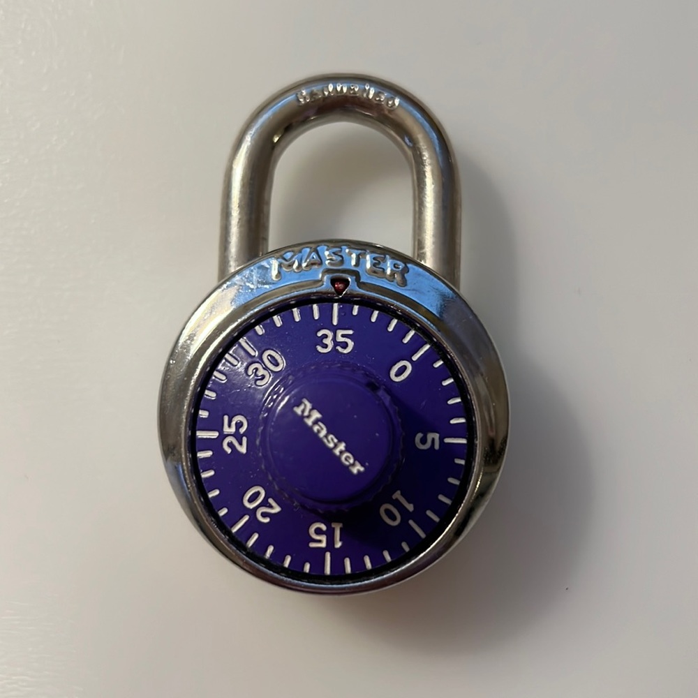 Purple Standard Masterlock